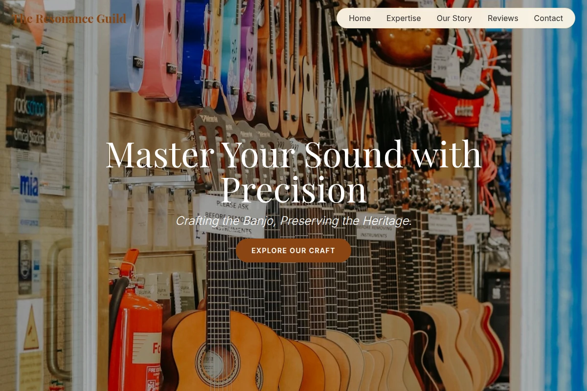 Tuning Peg Music Store